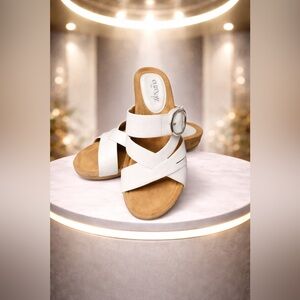 EuroSoft Gwenda Slide Leather Sandal